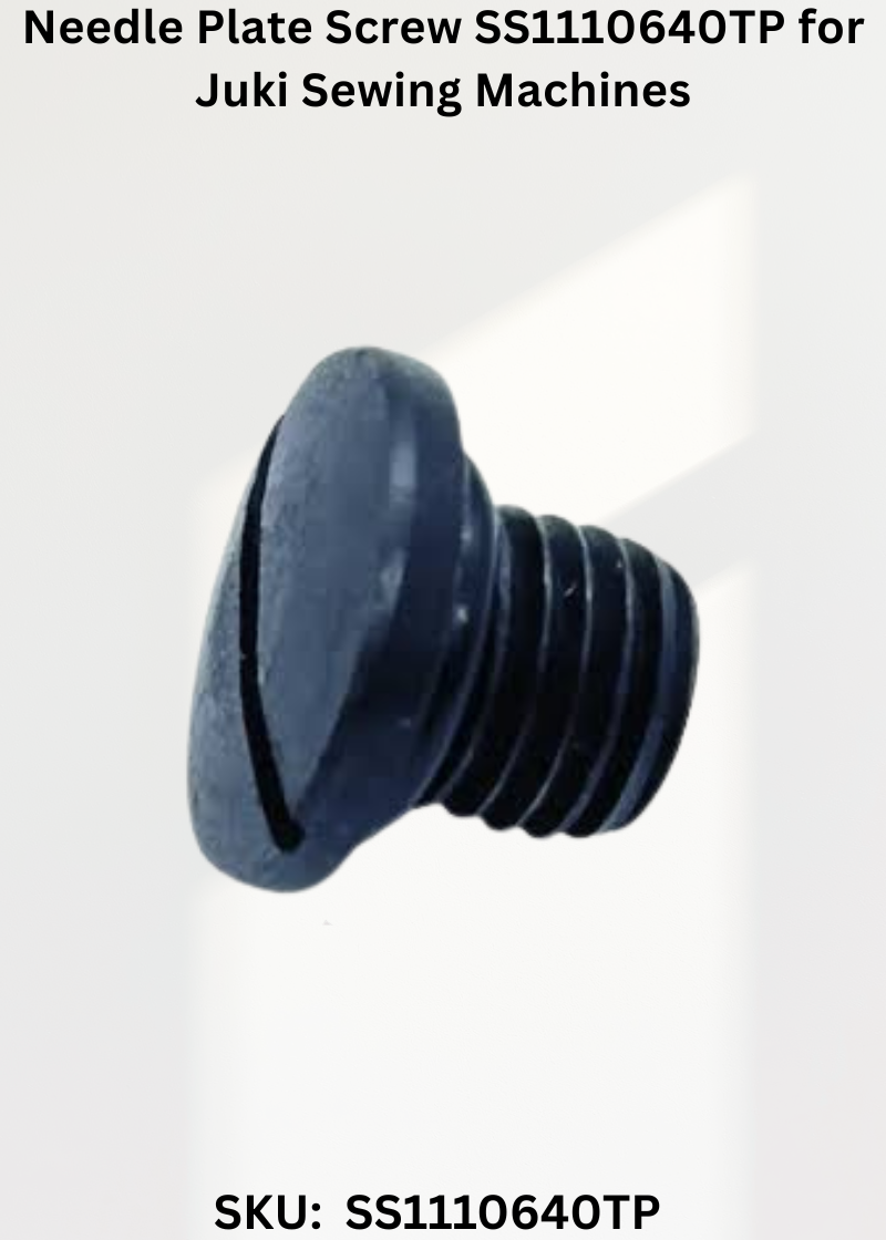 Needle Plate Screw SS1110640TP for Juki Sewing Machines