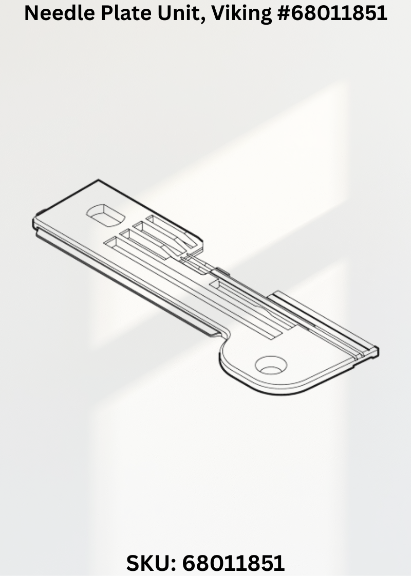 Needle Plate Unit for Viking 68011851