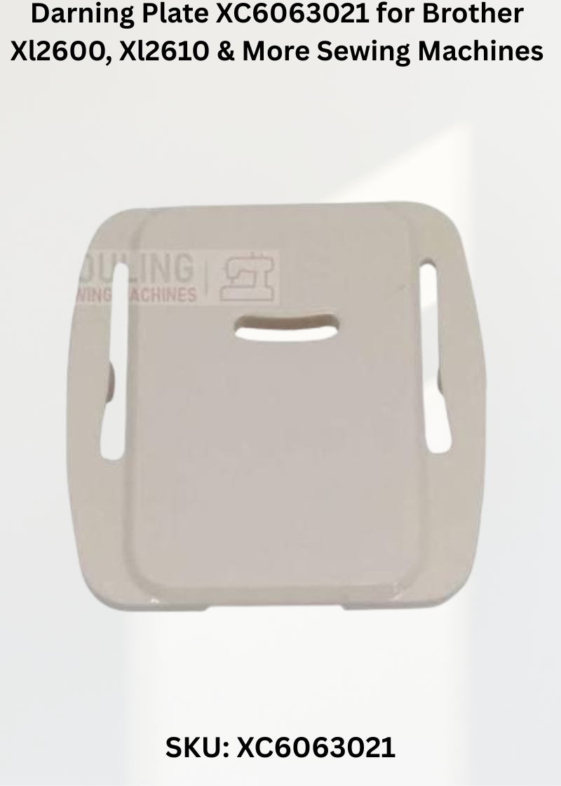 Darning Plate XC6063021 for Brother Xl2600, Xl2610 & More Sewing Machines