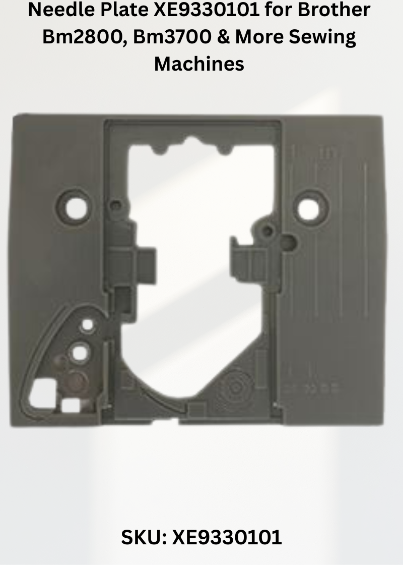Needle Plate XE9330101 — Fits Brother BM2800, BM3700, BM3850, GS2700 & more