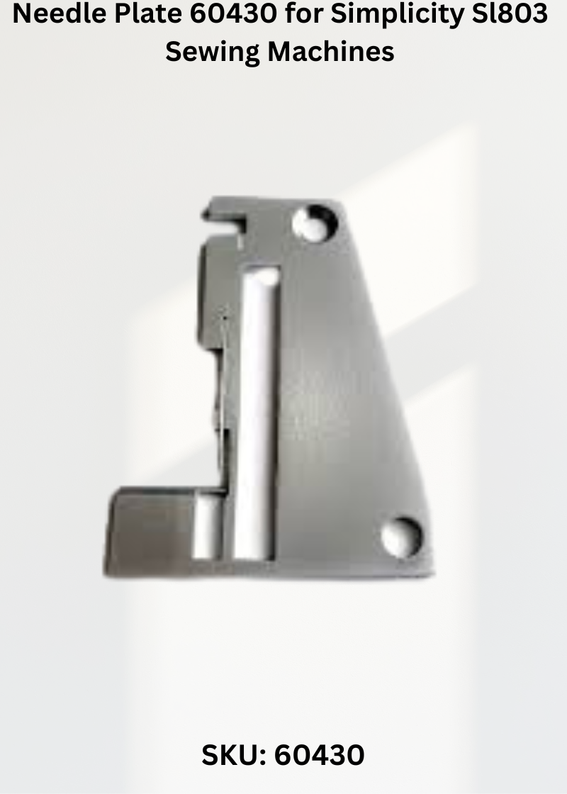 Needle Plate 60430 — Fits Simplicity BL300, BL5030, SL803 & more