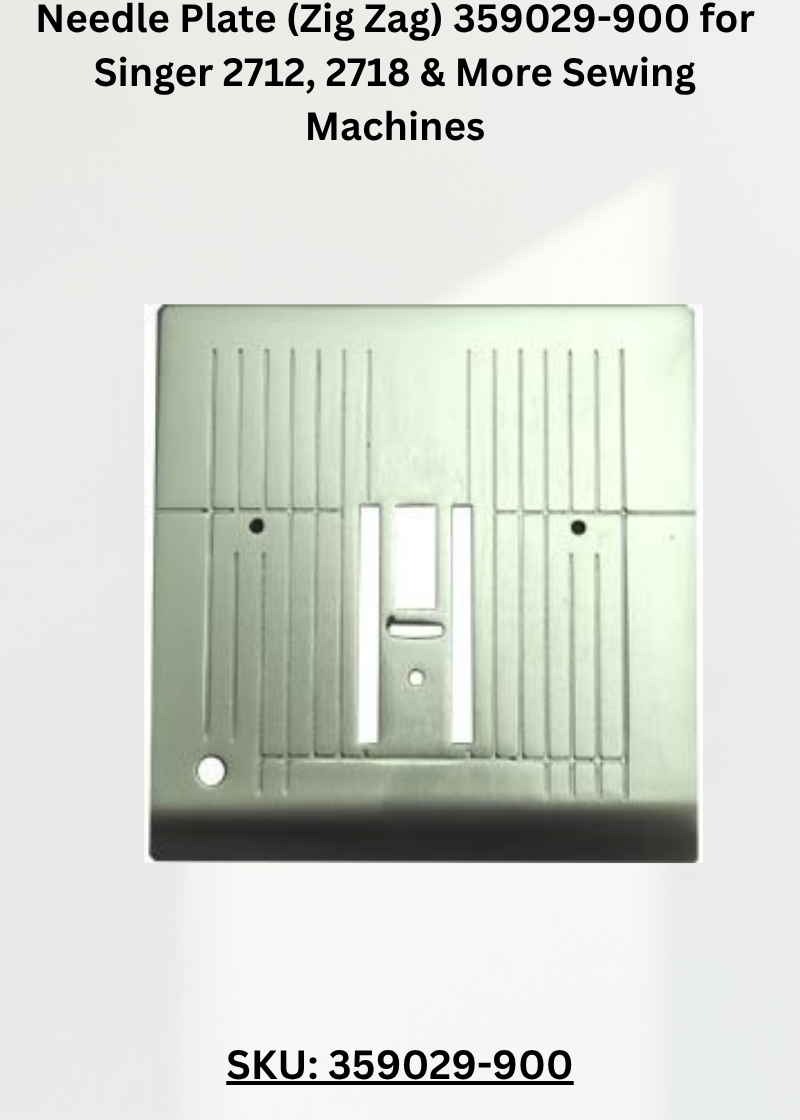 Needle Plate 0016337100 — Fits Bernina 1000, 1000+, 1001, 1004 & more