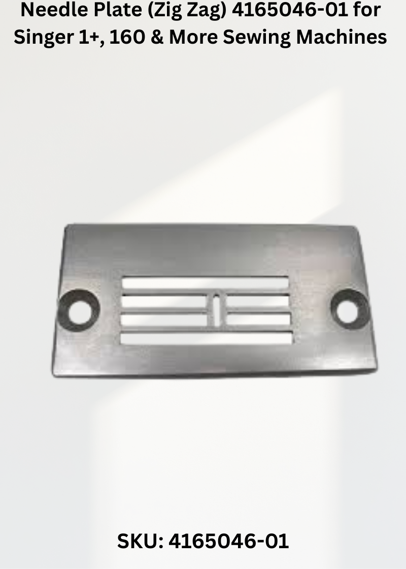 Needle Plate (Zig Zag) 4165046-01 for Singer 1+, 160 & More Sewing Machines
