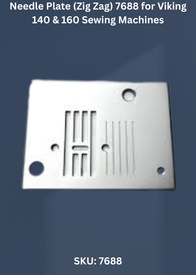 Needle Plate 7688 — Fits Viking 230, 140, 160