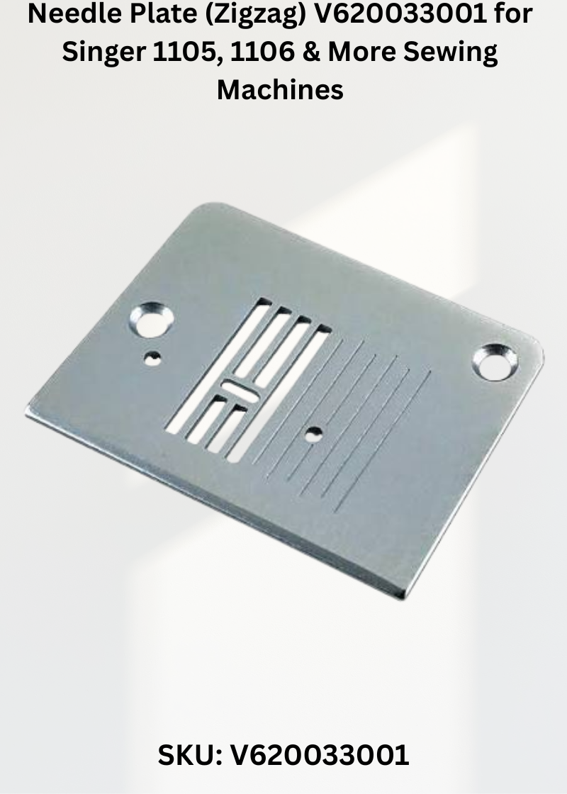 Needle Plate (Zigzag) V620033001 for Singer 1105, 1106 & More Sewing Machines