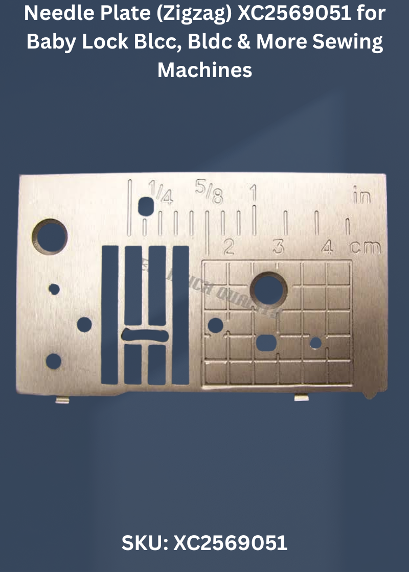 Needle Plate XC2569051 — Fits Brother CS8000, CS8060, CS8100, CS8200 & more
