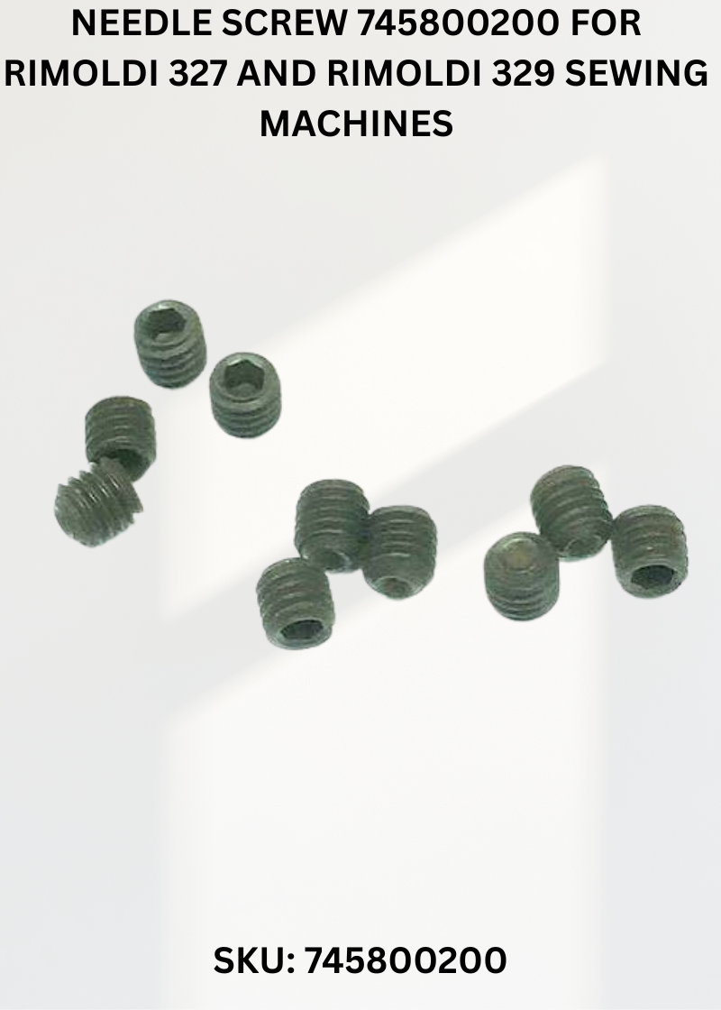 Needle Screw 745800200 for Rimoldi 327 and rimoldi 329 Sewing Machines
