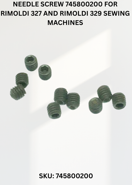 Needle Screw 745800200 for Rimoldi 327 and rimoldi 329 Sewing Machines