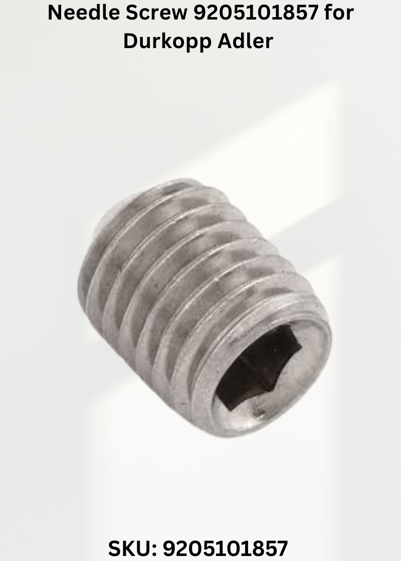 Needle Screw 9205101857 for Durkopp Adler 204-370 and 205-370 Sewing Machines