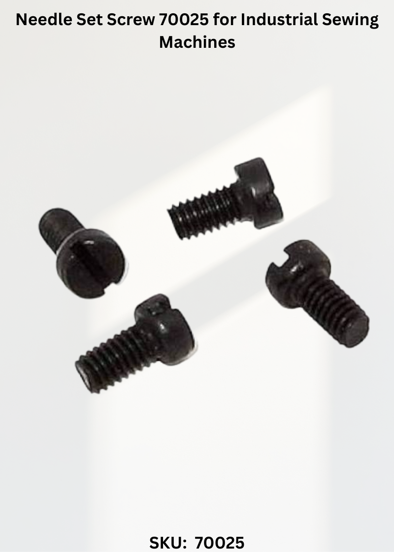 Needle Set Screw 70025 for Industrial Sewing Machines
