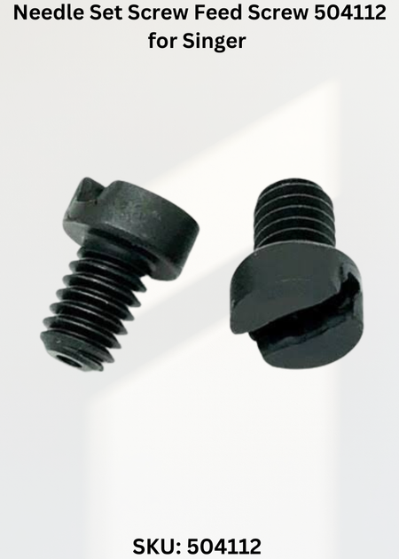 Needle Set Screw Feed Screw 504112 for Singer 191, 291U, 391A, Singer 20U and Singer 591 Sewing Machines
