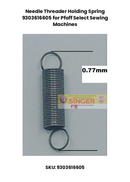 Needle Threader Holding Spring 9303616605 for Pfaff Select Sewing Machines