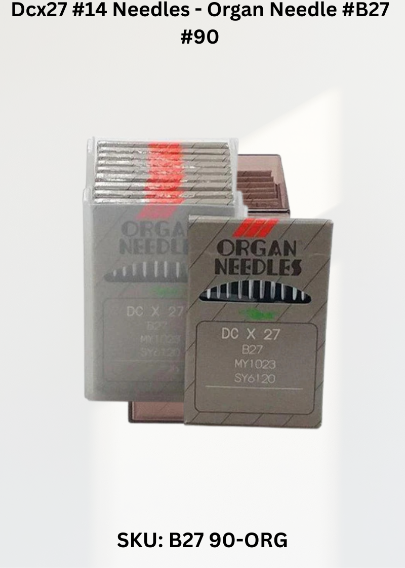 Dcx27 #14 Needles - Organ Needle #B27 #90