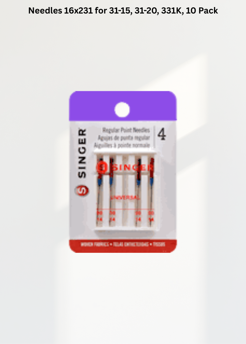 Needles 16x231 for 31-15, 31-20, 331K, 10 Pack