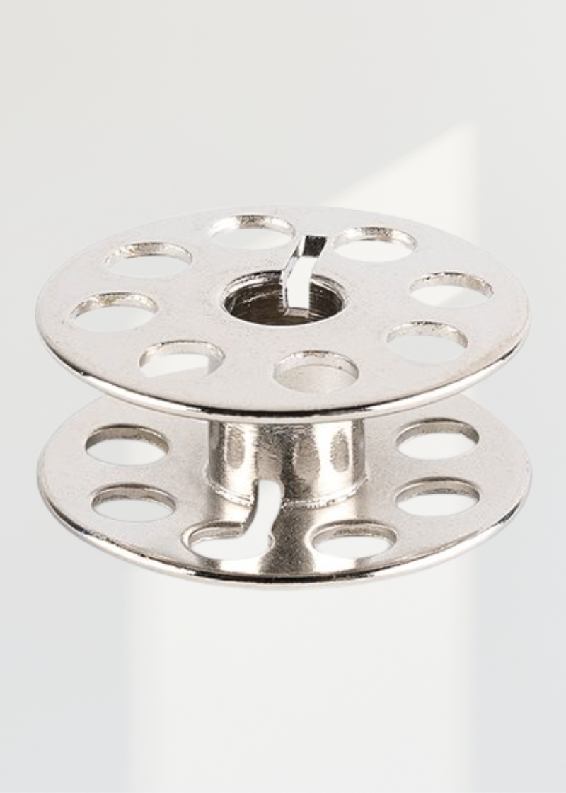 Nickel Bobbins for Juki, Consew and Tacsew – 10-Pack (DNU1541, 206RB, T111, 155)