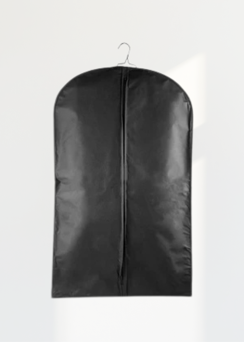 Non-Woven Suit Garment Bags - 25" x 40" - 10/Pack - Navy