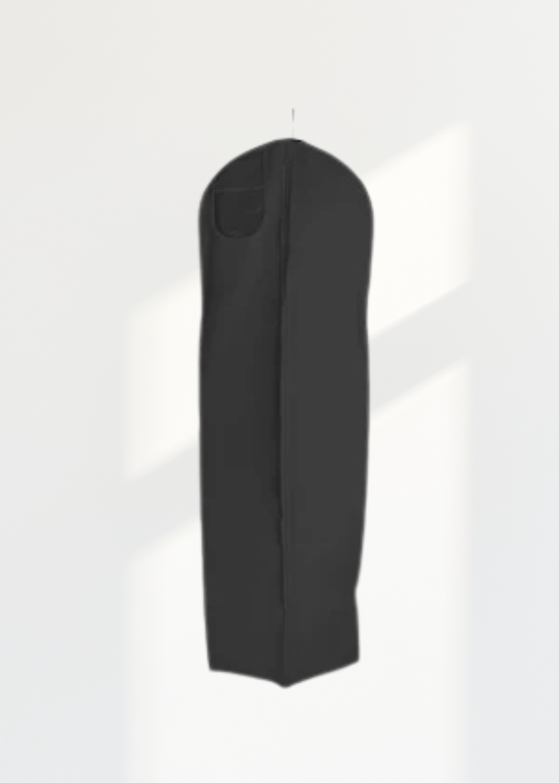 Non-Woven Wedding Dress Garment Bag W/ 10" Gusset - 75 Grams - 24" x 72" - 12/Pack - White