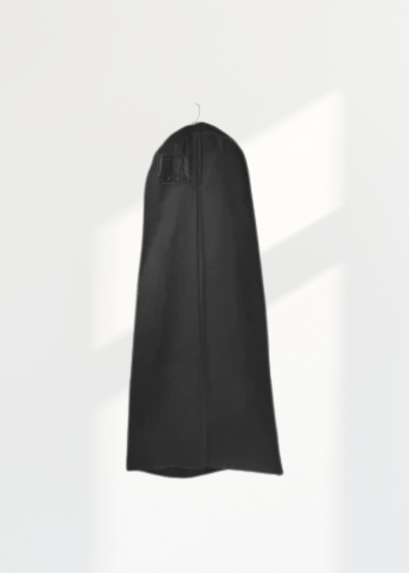 Non-Woven Wedding Dress Garment Bag W/ 12" Gusset - 75 Grams - 36" x 72" - 12/Pack - White