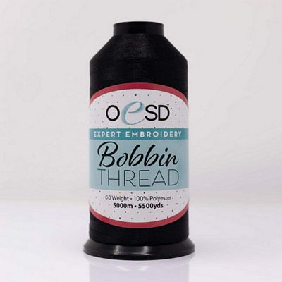 OESD Thread Bobbin Black 60 wt 5500 yards