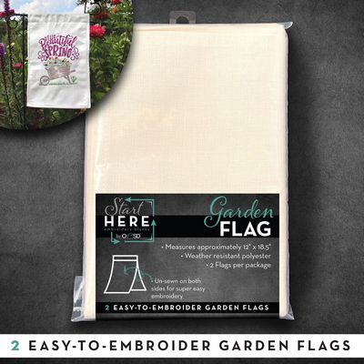 Oesd Garden Flag 2pk