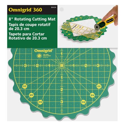 Omnigrid Rotate Cut Mat 360 8 in