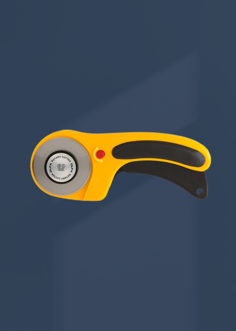 OLFA Deluxe Ergonomic Rotary Cutter 60mm