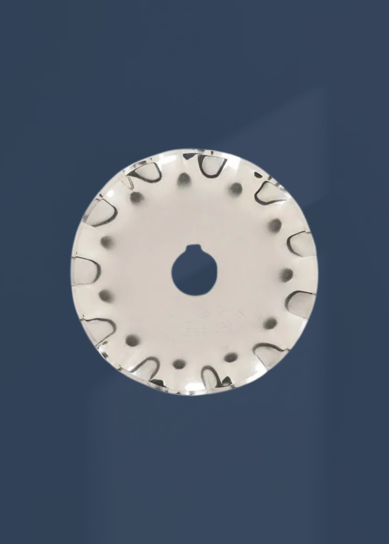 OLFA Scallop/Peak Replacement Rotary Cutter Blades - 45mm - 1/Pack