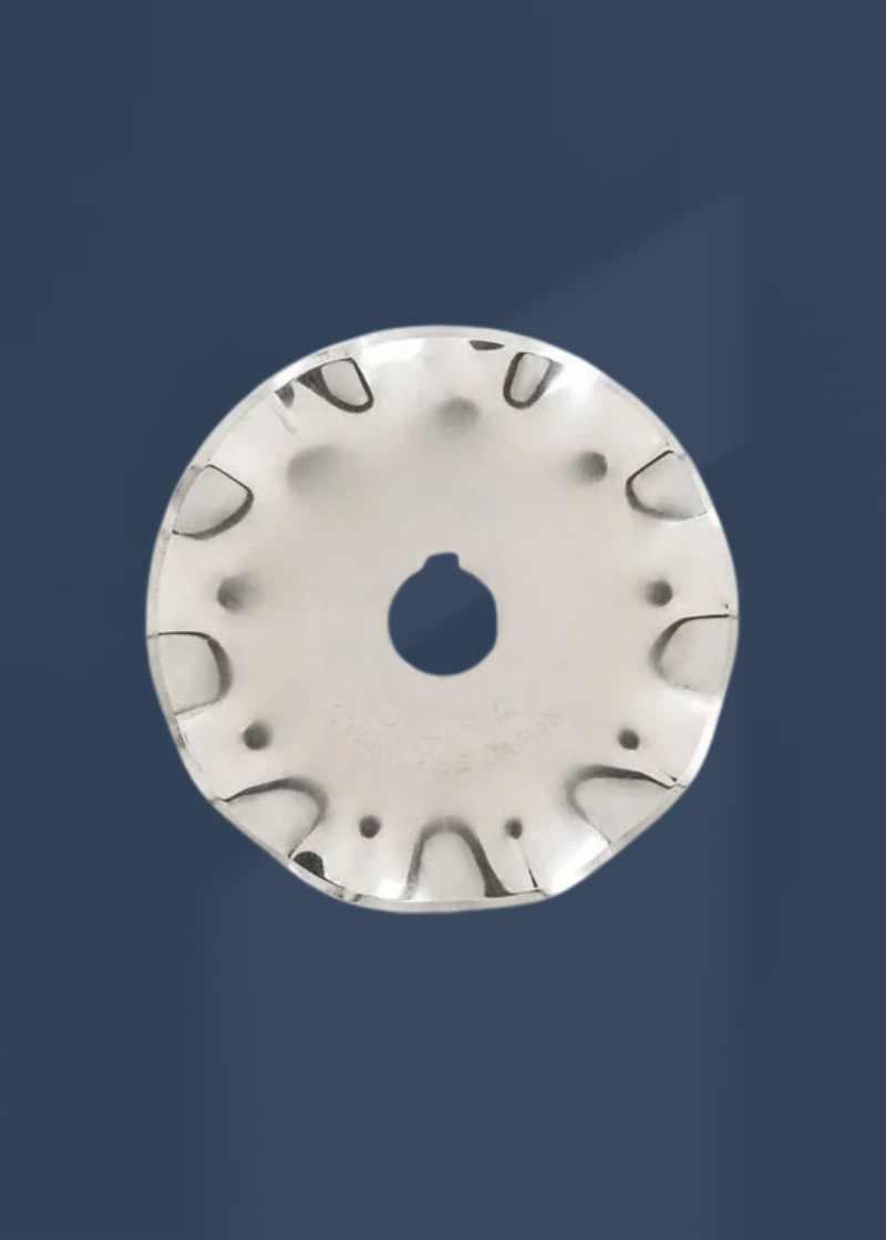 OLFA Wavy Replacement Rotary Cutter Blades - 45mm -1/Pack