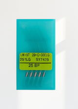 Organ Long Ball Point Blind Stitch Industrial Machine Needles - LWx5T, 251LG, 29-C-300LG, SY7425 - 5/Pack