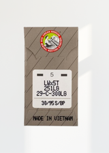 Organ Long Ball Point Blind Stitch Industrial Machine Needles - LWx5T, 251LG, 29-C-300LG, SY7425 - 5/Pack
