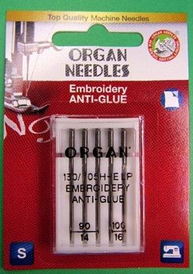 Needle Organ Anti-Glue Ast/5 - Sz 90/14 100/16