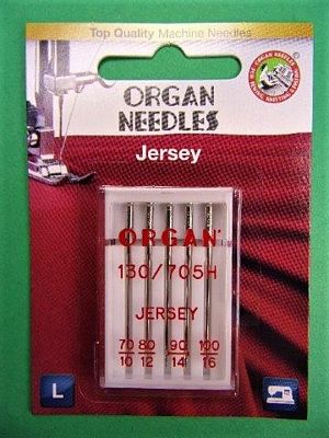 Needle Organ Ball Point Ast C/5 - Size 10 12 14 16