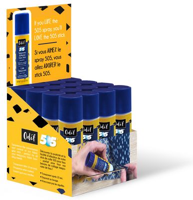 Odif 505 Temporary Glue Stick for Fabric