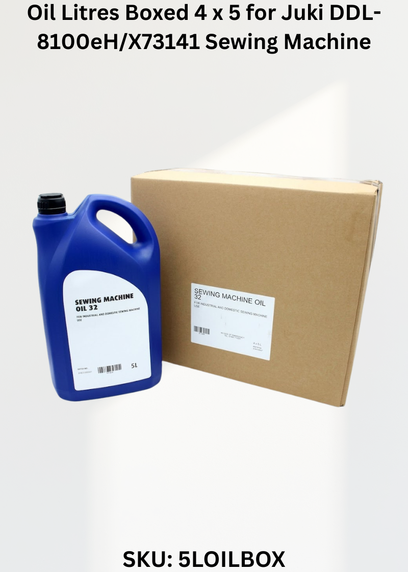 Oil Litres Boxed 4 x 5 for Juki DDL-8100eH/X73141 Sewing Machine