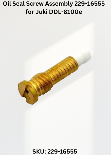 Oil Seal Screw Assembly 229-16555 for Juki DDL-8100e