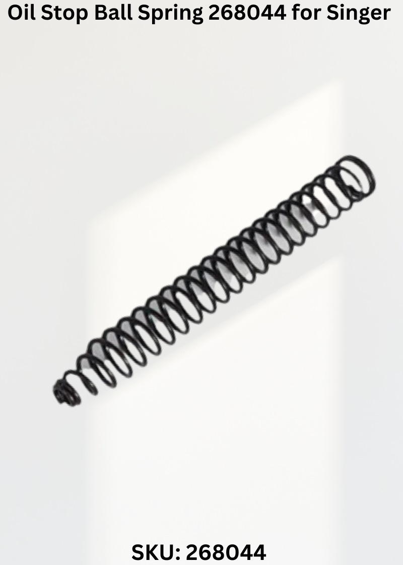 Oil Stop Ball Spring 268044 for Singer Industrial Sewing Machines