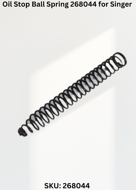 Oil Stop Ball Spring 268044 for Singer Industrial Sewing Machines