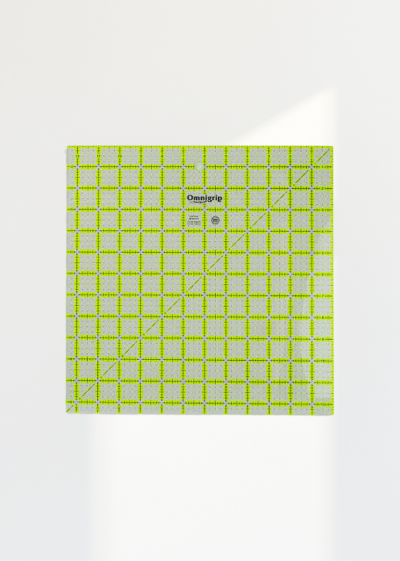 Omnigrip Square Non-Slip Marking Ruler - 12 1/2"