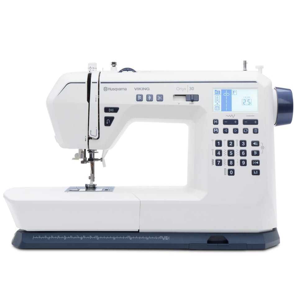 Factory Serviced Husqvarna Viking Onyx 30 Computerized Sewing Machine