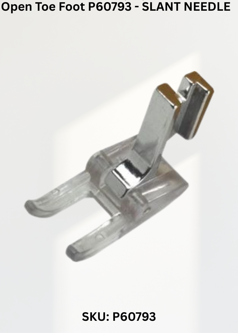 Open Toe Foot-SLANT NEEDLE