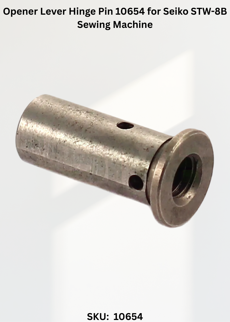 Opener Lever Hinge Pin 10654 for Seiko STW-8B Sewing Machine