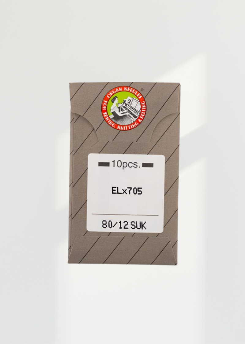 Organ Ball Point Serger Industrial Machine Needles - ELx705 - 10/Pack