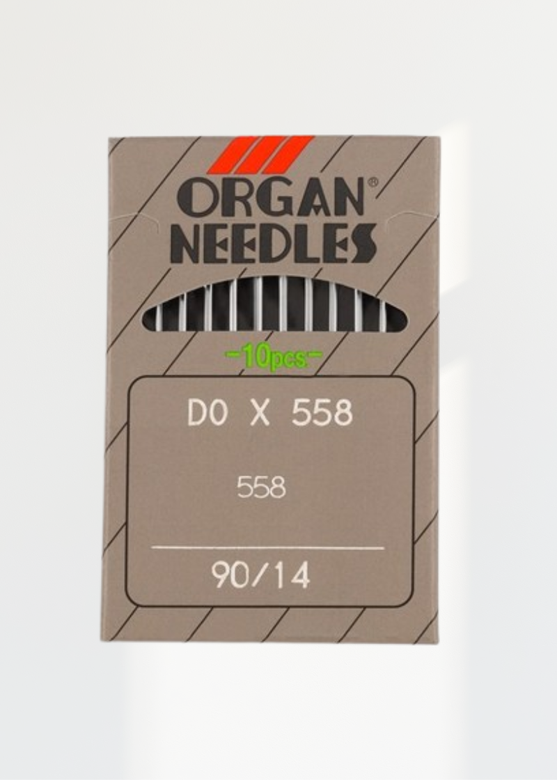 Organ Regular Point Button Industrial Machine Needles - DOx558, 558 - 10/Pack