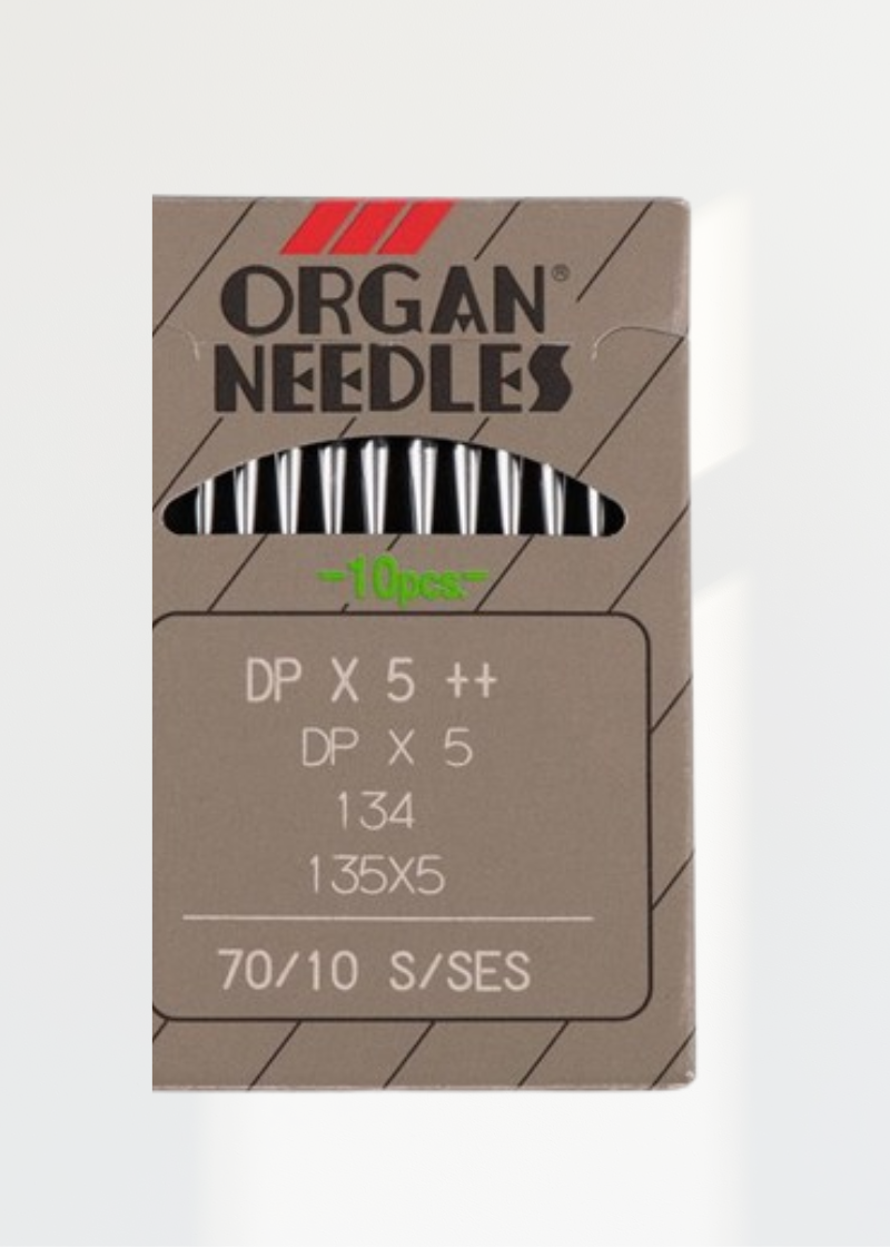 Organ Ball Point Industrial Machine Needles - DPx5, 135x5, 134R/1955 - 10/Pack
