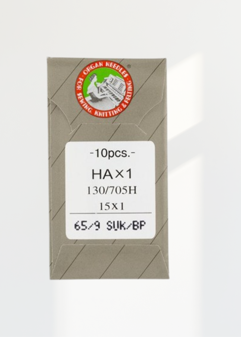 Organ Ball Point Sewing Machine Needles - 15x1, HAx1, 130/705H - 10/Pack