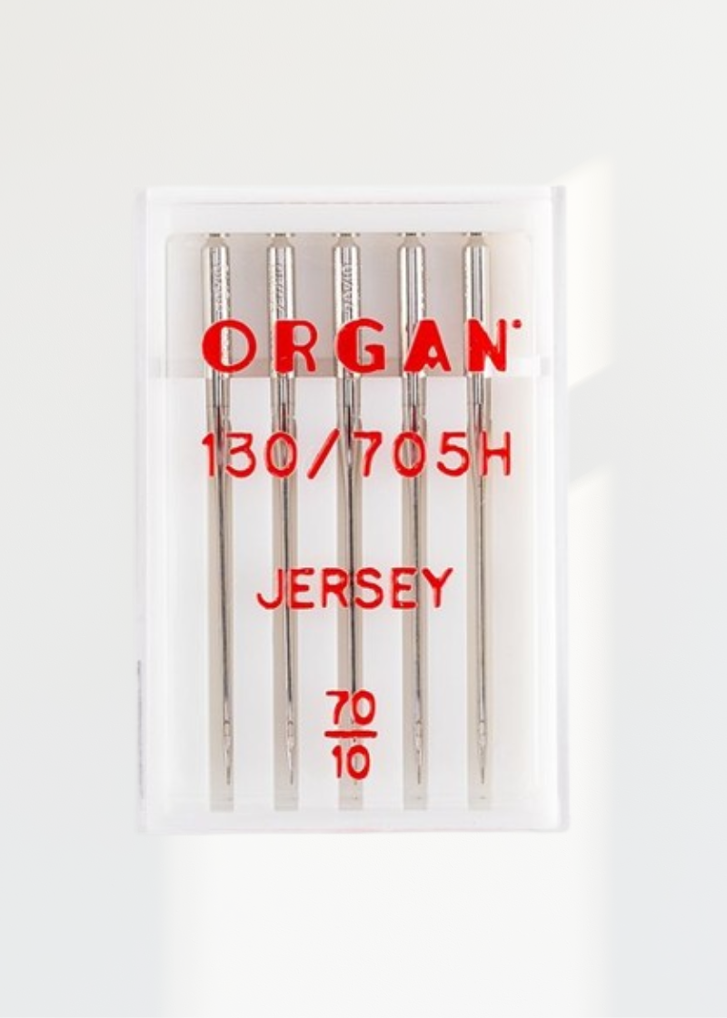 Organ Jersey Home Machine Needles - 15x1, 130/705H SUK - 5/Pack