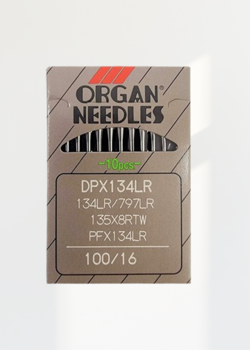 Organ Leather Point Industrial Machine Needles - PFx134LR, 135x8RT, 134LR, SY1984 - 10/Pack