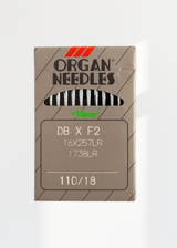 Organ Leather Point Industrial Machine Needles - DBxF2, 16x257LR, 1738LR - 10/Pack