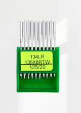 Organ Leather Point Industrial Machine Needles - PFx134LR, 135x8RT, 134LR, SY1984 - 10/Pack