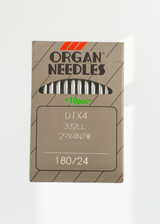 Organ Leather Point Straight Stitch Industrial Machine Needles - 29x4NTW, DIx4, 332LL - 10/Pack